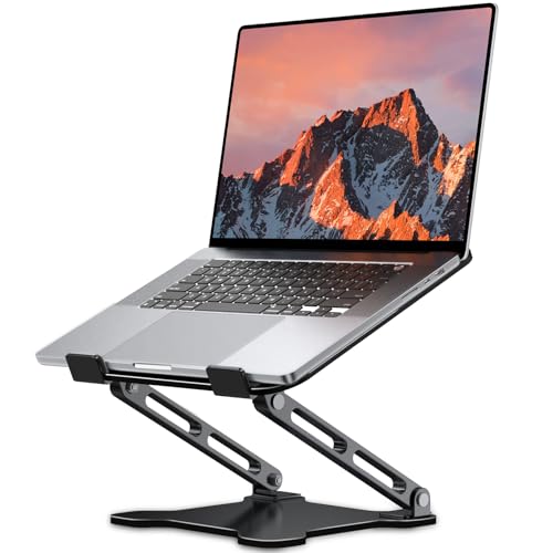 Classic LOXP Adjustable Laptop Stand for Desk, Metal Foldable Laptop