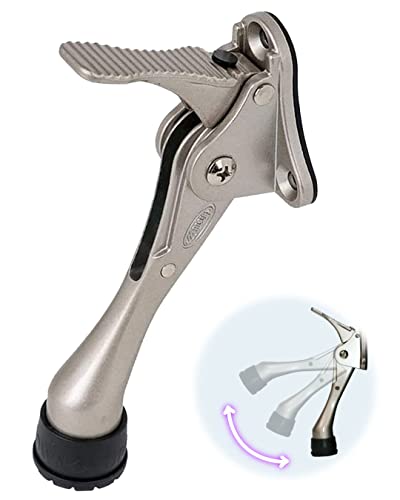 One Touch Kickdown Door Stopper, Door Holder, Heavy Essentials