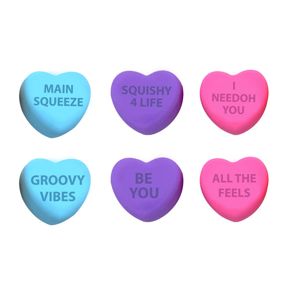 Whimsical Doughnut NeeDoh Color Change Squeeze Heart | Reserve Opal Summit - Fun Food Fidget Cookie Squishable Toy - Surprise Me! (Random Color)