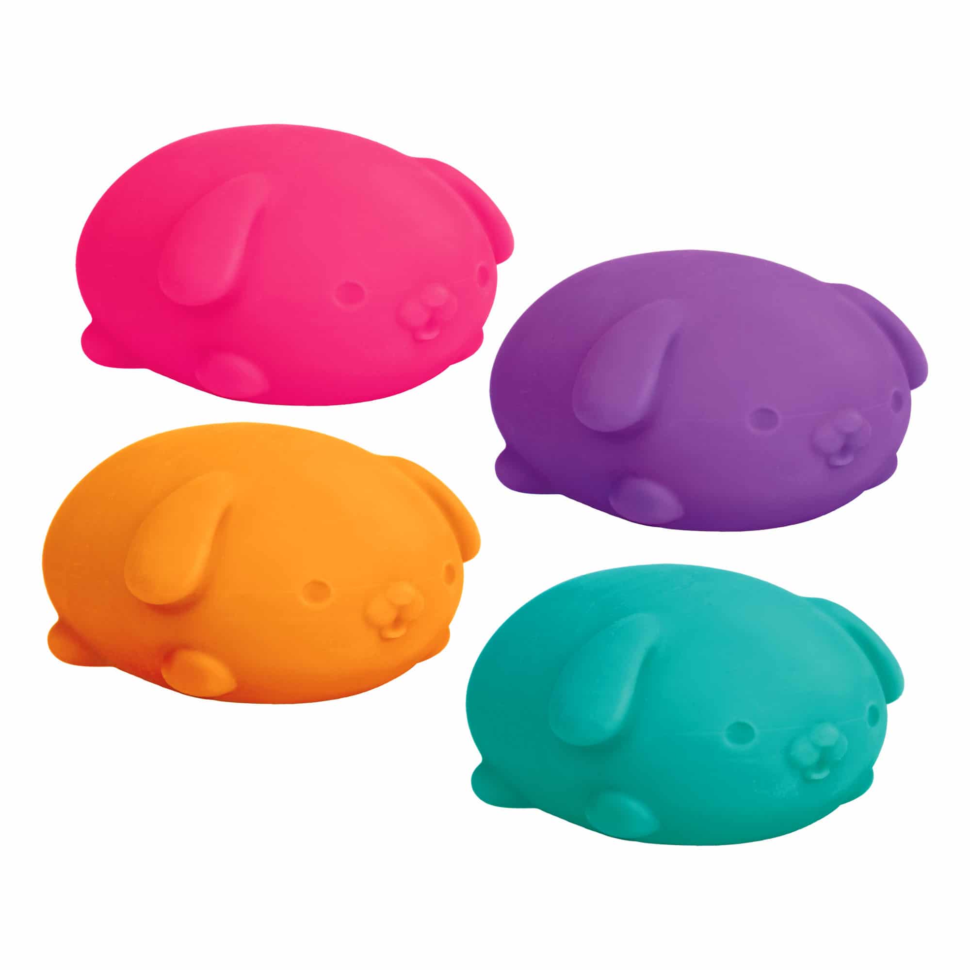 Adorable Character NeeDoh Funky Pup | Collection Canyon Shore - Collectible Shaggy Monster Squishable Toy - Surprise Me! (Random Color)