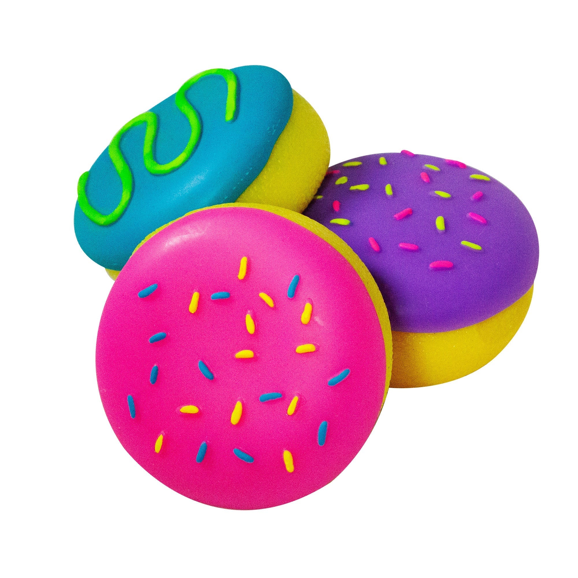 Deliciously Squishy Jelly Dohnut NeeDoh | Signature Seaside Lane - Deliciously Soft Cupcake Sensory Glob Detail