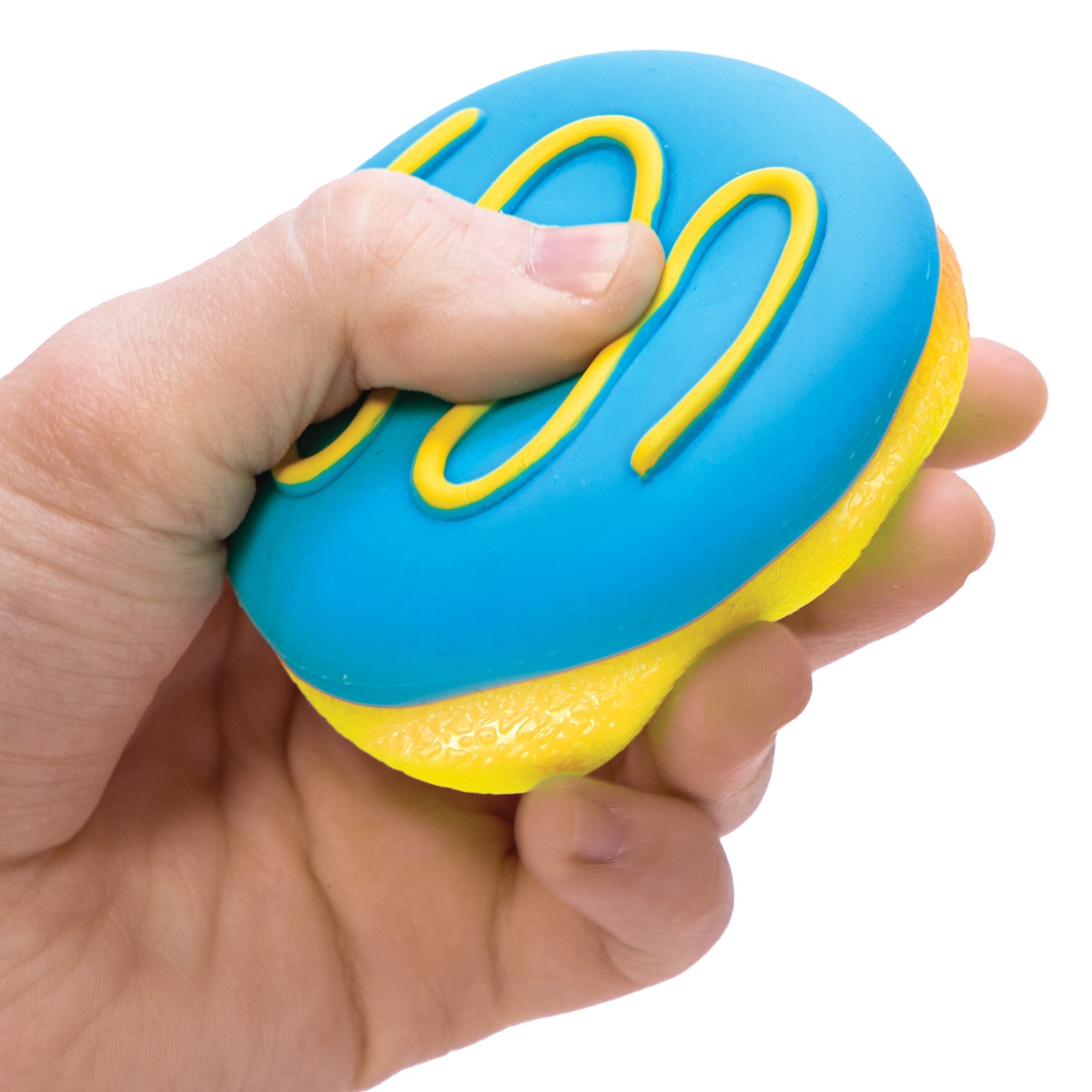 Deliciously Squishy Jelly Dohnut NeeDoh | Signature Seaside Lane - Deliciously Soft Cupcake Sensory Glob Detail