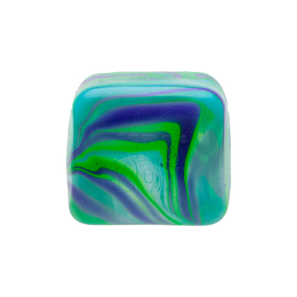 Squishable Nice Cube NeeDoh Nice Cube Swirl | Select Golden Pond - Translucent Jelly Cool Cube Sensory Toy - Surprise Me! (Random Color)